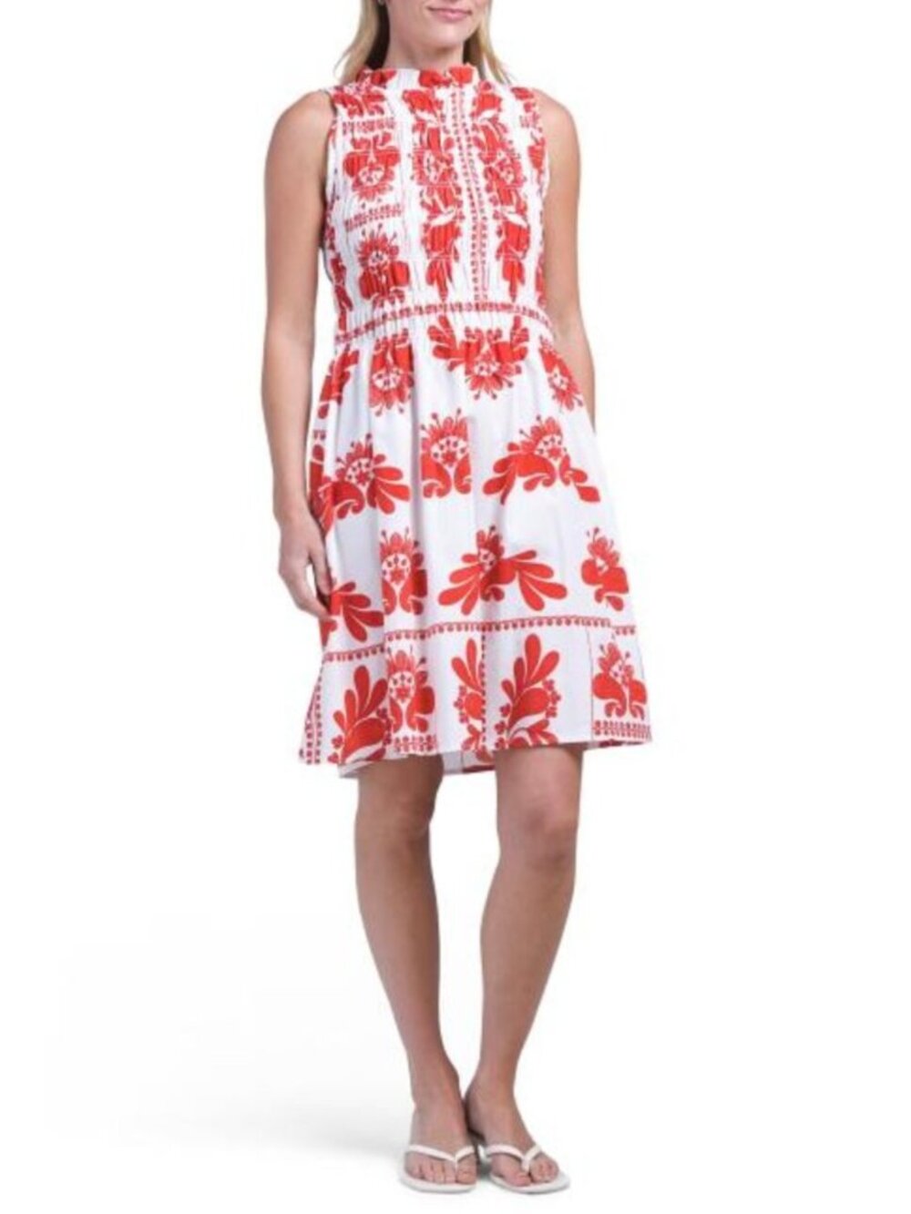 ❤️BELLAMBRA Sleeveless Smock Top Mini Dress
